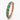14kt Rose Gold Emerald & Diamond Bangle