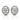 18kt White Gold Diamond Stud Earrings