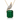 14kt Yellow Gold Emerald & Diamond Bird Pendant Necklace