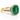 18kt Two-Tone Gold Emerald & Diamond Ring