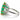 950 Platinum Colombian Emerald & Diamond Ring
