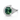 950 Platinum Tourmaline & Diamond Ring