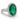 18kt White Gold Emerald & Diamond Ring