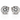 14kt White Gold Diamond Stud Earrings
