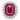 14kt White Gold Ruby & Diamond Ring