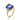 18kt Yellow Gold Tanzanite & Diamond Ring