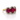 18kt Yellow Gold Ruby & Diamond Trilogy Ring