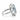 950 Platinum Aquamarine & Diamond Ring
