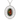18kt White Gold Opal & Diamond Pendant Necklace