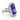 18kt White Gold Tanzanite & Diamond Ring