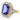 18kt Yellow Gold Tanzanite & Diamond Ring