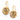18kt Yellow Gold Tanzanite & Diamond Earrings