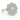 14kt White Gold Diamond Cluster Ring