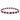 18kt White Gold Ruby & Diamond Bracelet