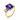 18kt Yellow Gold Tanzanite & Diamond Ring