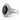 950 Platinum CEYLON Sapphire & Diamond Ring