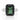 14kt White Gold Tourmaline & Diamond Ring