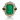 18kt Two-Tone Gold Emerald & Diamond Ring