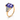 18kt Rose Gold Tanzanite & Diamond Ring