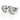 14kt White Gold Diamond Stud Earrings