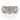 18kt White Gold Diamong Trilogy Ring