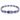 14kt White Gold Tanzanite & Diamond Bracelet