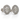 18kt White Gold Diamond Stud Earrings