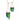18kt Yellow Gold Australia Opal & Diamond Pendant Necklace