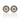 14kt Yellow & White Gold Diamond Stud Earrings