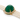 14kt Yellow Gold Emerald Cabochon, Diamond & Pearl Bracelet