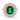 14kt Yellow Gold Emerald & Diamond Ring