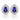 14kt White Gold Tanzanite & Diamond Earrings