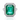 950 Platinum Emerald & Diamond Ring
