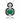 950 Platinum Emerald, Diamond & Onyx Pendant Necklace
