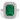 950 Platinum Emerald & Diamond Ring