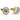 14kt Yellow Gold Diamond Stud Earrings