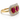 18kt Yellow Gold BURMESE Ruby & Diamond Ring (NO HEAT)