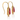 18kt Rose Gold Ruby & Diamond Earrings