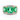 950 Platinum Colombian Emerald & Diamond Ring