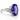 18kt White Gold Tanzanite & Diamond Ring