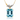 18kt Yellow Gold Aquamarine & Diamond Pendant Necklace