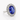18kt White Gold Tanzanite & Diamond Ring