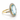 18kt Yellow Gold Aquamarine & Diamond Ring