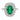 950 Platinum Elongated Cushion & Diamond Ring
