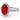 950 Platinum Ruby & Diamond Ring
