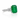 18kt White Gold Colombian Emerald & Diamond Ring