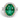 18kt White Gold Emerald & Diamond Ring