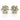 18kt Yellow Gold Diamond Stud Earrings