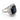 18kt White Gold Sapphire & Diamond Ring