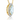 18kt Yellow Gold Aquamarine & Diamond Pendant Necklace